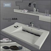 Concrete Ada &amp; Sink faucet Jado Jes