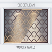 Wooden Panels 3 colored Subberjean