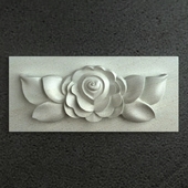 Carving flower 001