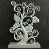 Floral Carving Ornament 001