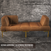 Luigi Gentile Leather Daybeds