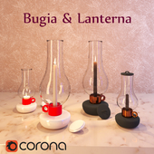 Candlestick Bugia &amp; Lanterna