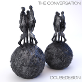 Sculpture DCUBEDESIGN &quot;The Conversation&quot;