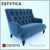 Софа Флоренция мебельной фабрики Estetica