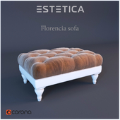 Пуфик в классическом стиле Флоренция мебельной фабрики Estetica