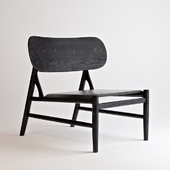 Brdr. Kruger Ferdinand Lounge Chair Black