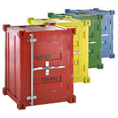 Sea container cabinet 4 COLORS