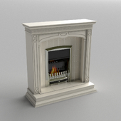 Stand under a decorative fireplace Verdi A1