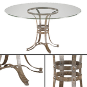 Tempe Round Metal Dining Table