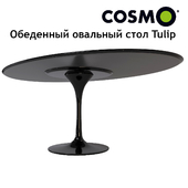 Dining oval table Tulip
