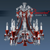 Baccarat - Zenith 12L clear and red