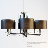 Contemporary Chandeliers With Shade Lin & Yang Lighting Co., Ltd.