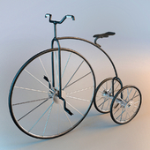 ретро велосипед декоративный