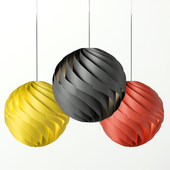 Lujan + Sicilia Twister Pendant Lamp