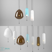 colored glass lamps