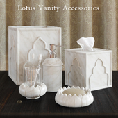 Набор для ванной John Robshaw Lotus Vanity Accessories
