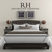 Restoration  Hardware Warner Tufted bed