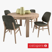 Calligaris ATELIER table and chair COLETTE