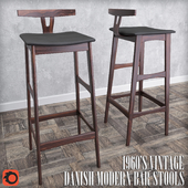 1960’s vintage Danish Modern bar stool