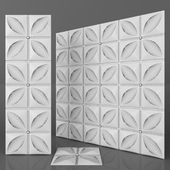 3D wall panel