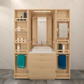 Furniture for bathrooms La Cabine