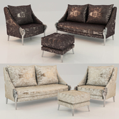 Armchairs and sofas from the Alexandra Coleccion