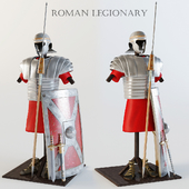 Статуетка - доспехи и оружие римского легионера