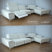 Corner sofa Denver from Ferrari Divani