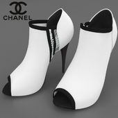Chanel Ankle Boots Peep-Toe
