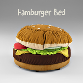 Bed - a hamburger