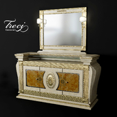 Chest of drawers and a mirror Treci Aurora