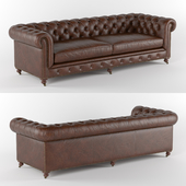 Kensington Leather Sofa Restoration Hardware