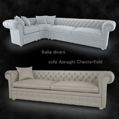 Asnaghi Chesterfield Sofa