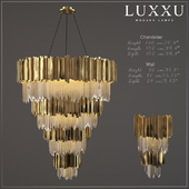 Chandelier and Sconce LUXXU Empire