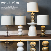 West elm - Abacus Table Lamp