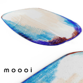 Moooi Carpet Scribble Blue / Grey / Beige
