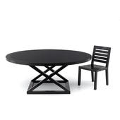 Table and chair from Ralph Lauren