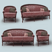 classic sofa and armchair "FRIDA"