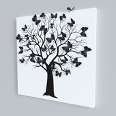 Decorative panel - Butterflies