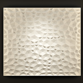 3d polygonal wall panel