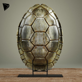 John-Richard Turtle Shell Decor