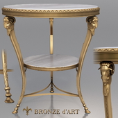 Belier 1116 Table of Bronze d&#39;Art