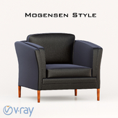 Mogensen Style Flared Easy Chair