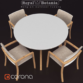 Royal Botania Zidiz стол и стул (zdz130+55)