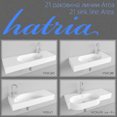 21 sink manufacturer HATRIA Area line