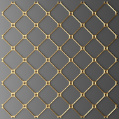 panel, lattice, panel, pattern, art, abstraction, decorative, interior, wall decor, luxury, gold