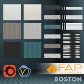 Fap ceramiche BOSTON complete catalog
