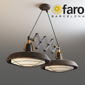 FARO PLEC LED pendant lamp 2L