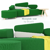 Mosspink sofa
