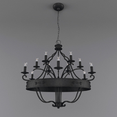 кованая люстра / wrought iron chandelier